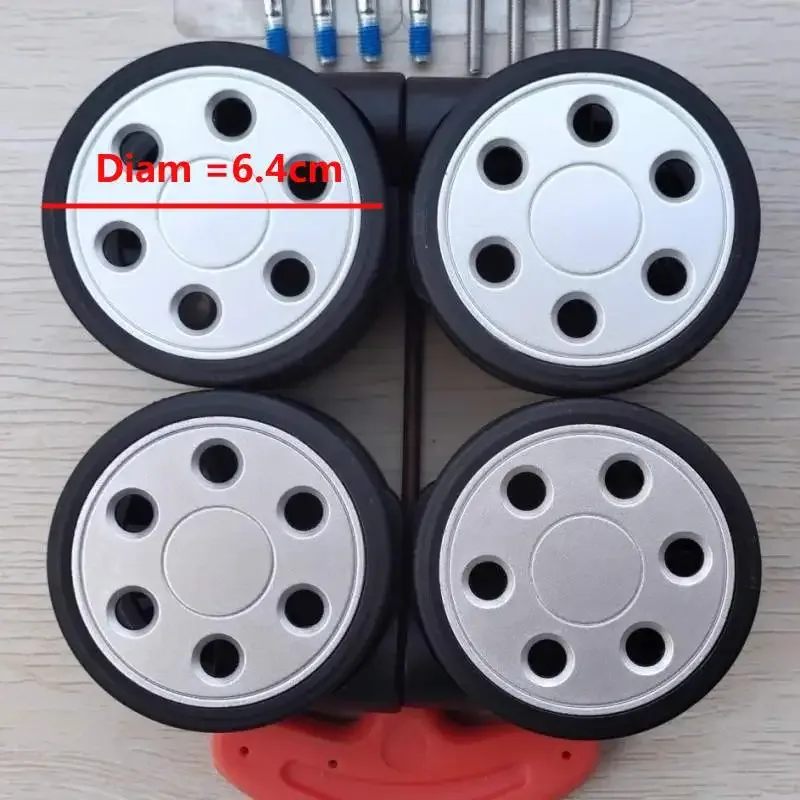 étui de protection pour roues de bagages rimowa, diamètre 64mm et 50mm, accessoires pour valises de voyage, housse de protection pour roues personnalisée
