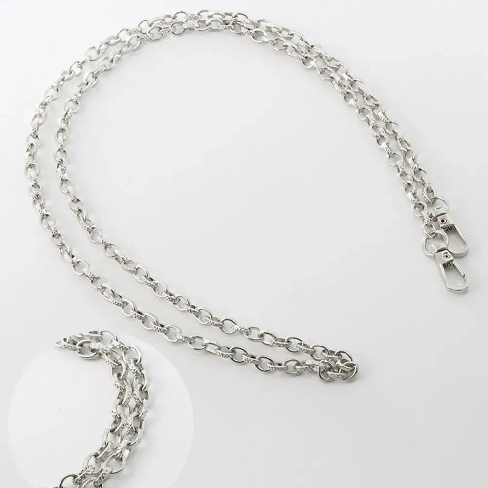 jofor-poignée de remplacement en aluminium argenté doré, pour bijoux, sac de direction, 120cm, 1 pièce