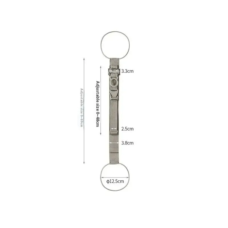 ceinture d'emballage réglable pour valise, sac de voyage, fixation de fixation, sangle de bagage élastique universelle avec crochet, 1 pièces