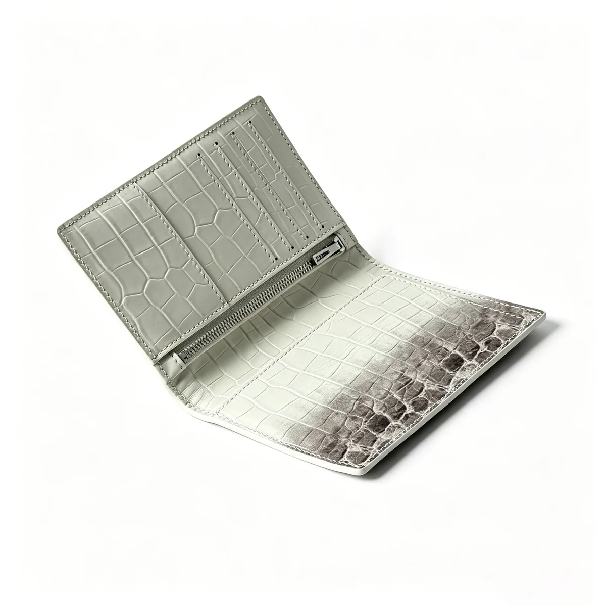 porte-passeport en cuir véritable motif crocodile en peau de vache de l'himalaya, luxe unisexe, initiales offertes, sac de voyage portable pour passeport