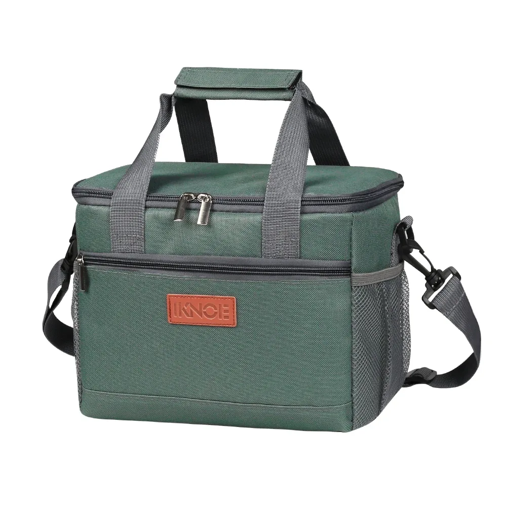 sac à dos de déjeuner simple anti-fuite, grand pique-nique thermique, sac isolé frais et chaud pour hommes et femmes, sac à bandoulière de rangement en plein air