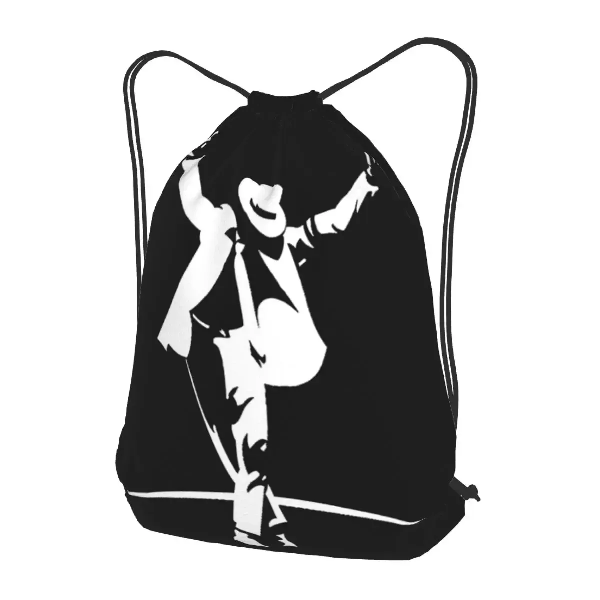 michael jackson redeki sacs à dos portables avec cordon de serrage, sacs de sport, sacs à livres pour hommes, femmes, étudiants