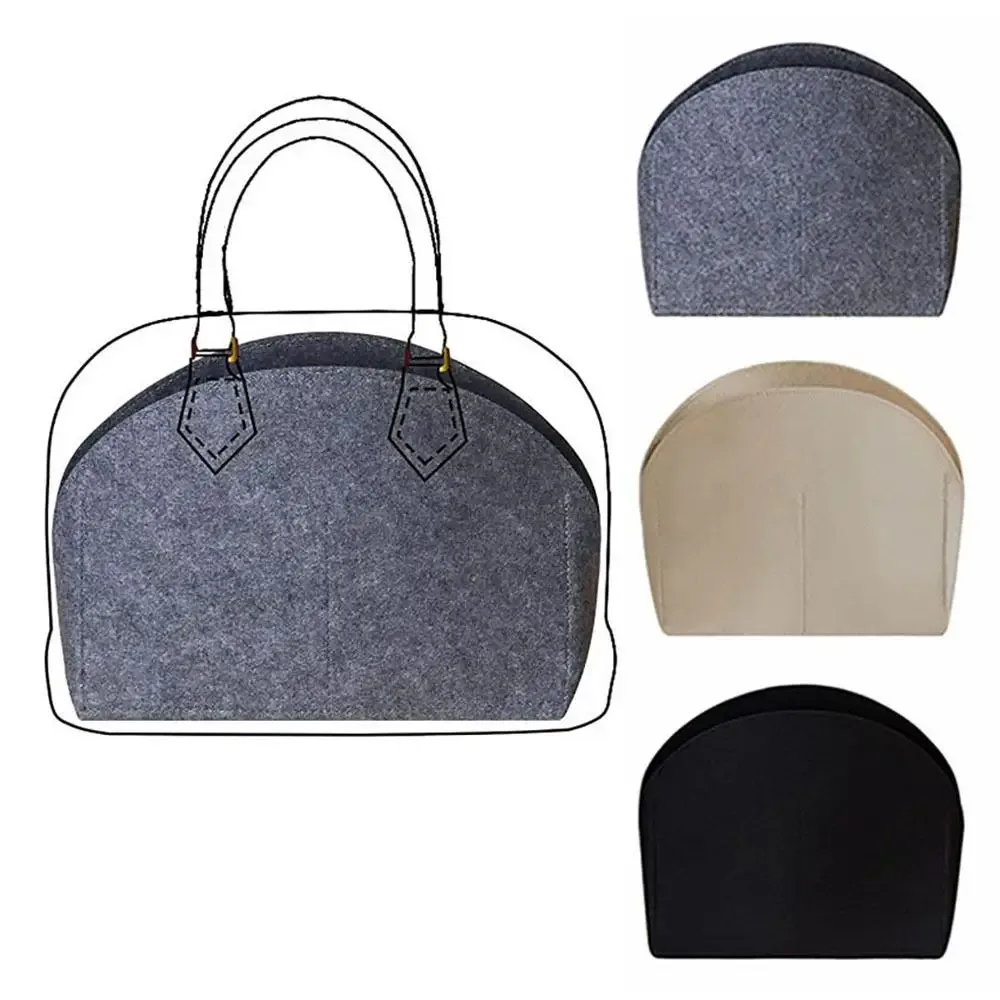 organisateur de sac portable en feutre de haute qualité pour lv alma bb – insert de sac, support et rangement pour sac à main