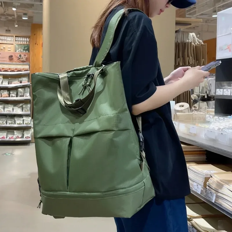 sac à dos en nylon unisexe y2k de grande capacité, sac de sport imperméable pour hommes, sac à dos de voyage décontracté pour femmes, sacs d'école tendance, sac à main de loisirs