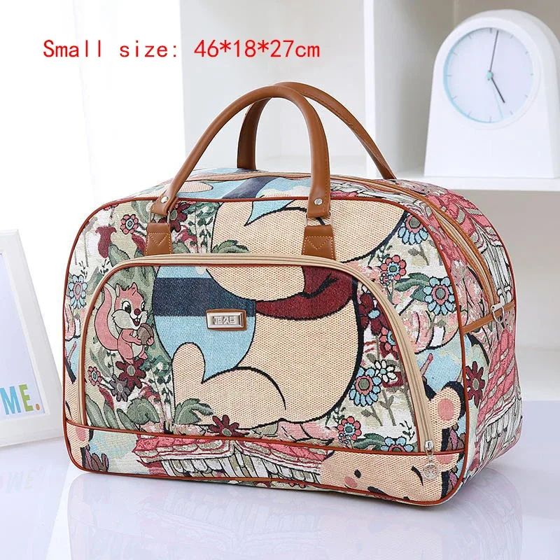 sacs de voyage college de dessins animés pour femmes et hommes, grand sac à main de voyage, sac de sport multifonctionnel, sac de voyage initié, week-end, mode 2022