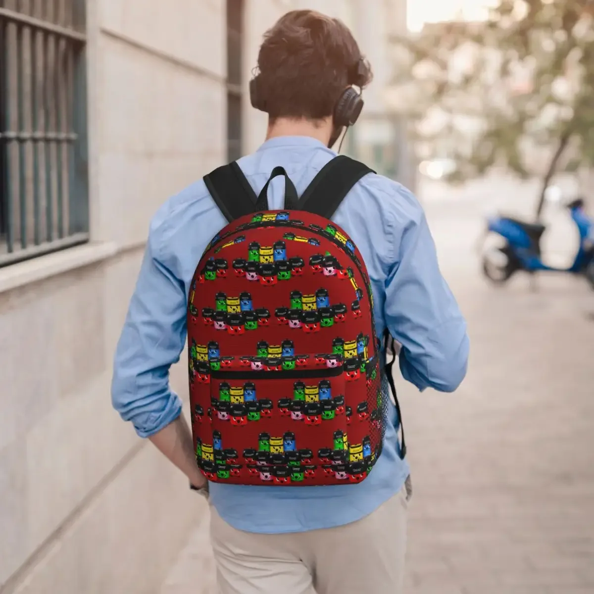 henry hoover and friends sac à dos pour étudiants, sac d'école, sac à dos de voyage pour garçons et filles, sac à bandoulière