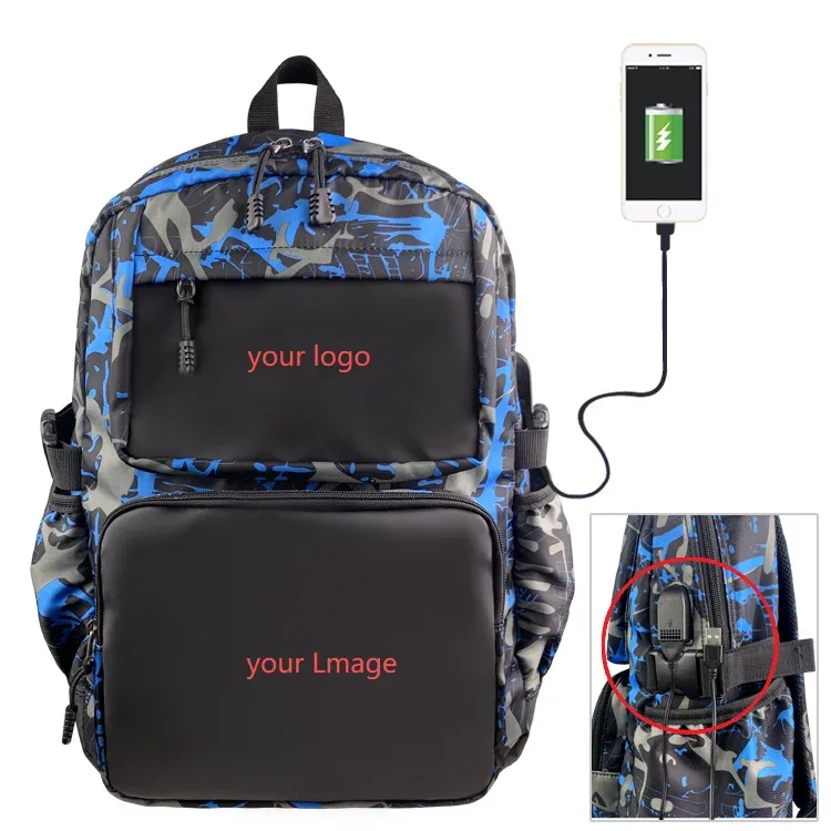 sac à dos personnalisé avec logo imprimé personnel, bricolage, avec votre conception pour la personnalisation, sacs à dos personnalisés pour enfants, sacs à bandoulière personnalisés