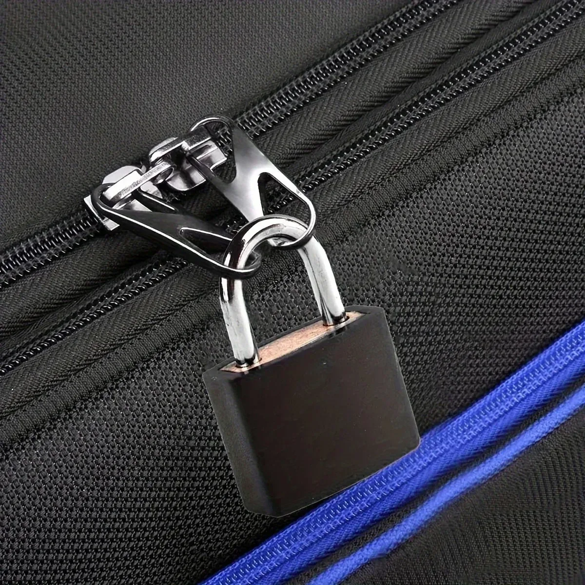 mini cadenas coloré à noyau en cuivre avec clé pour bagages, valises, sacs à dos, agendas, tiroirs, armoires, casiers de rangement – petit cadenas de sécurité