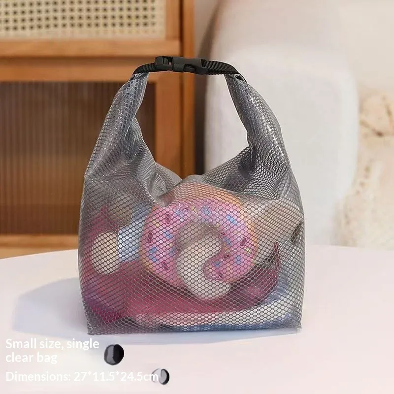 sac de rangement étanche homefish, pour vêtements de fitness, natation, salle de bain, grande capacité avec cordon de serrage, sac de toilette d'extérieur