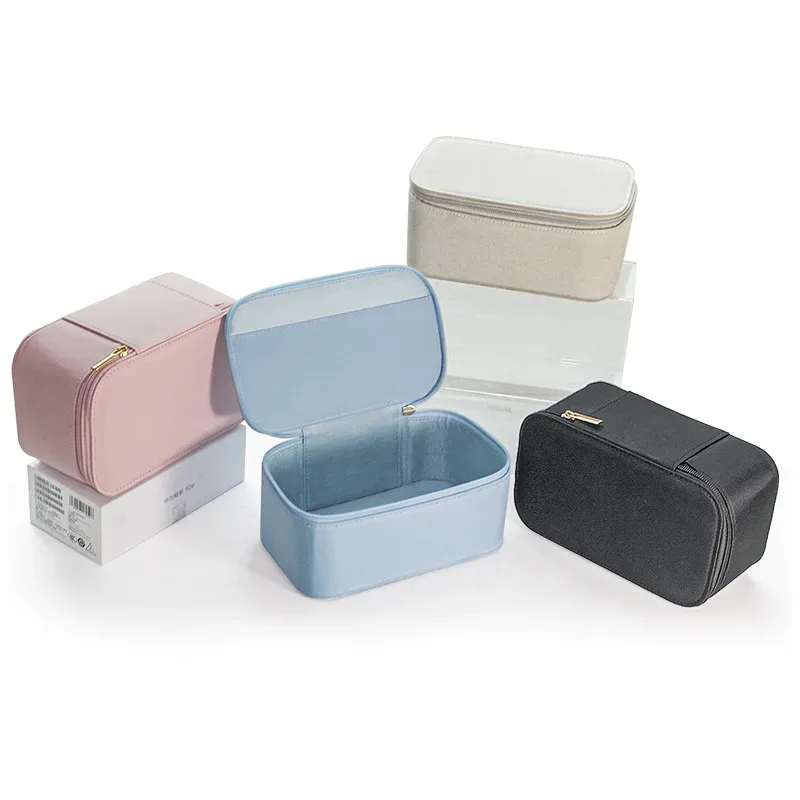 xmessun femmes nouvelle tendance trousse de toilette de voyage oxford, design mode sac à maquillage casual féminin étanche boîte de rangement cosmétique