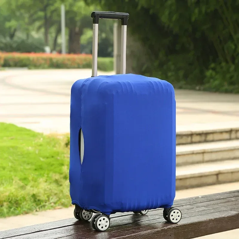 housse de bagage unisexe, tige de traction de voyage, anti-poussière, boîte en tissu épais à haute élasticité, housses de protection, étui de supports de valise et de coffre