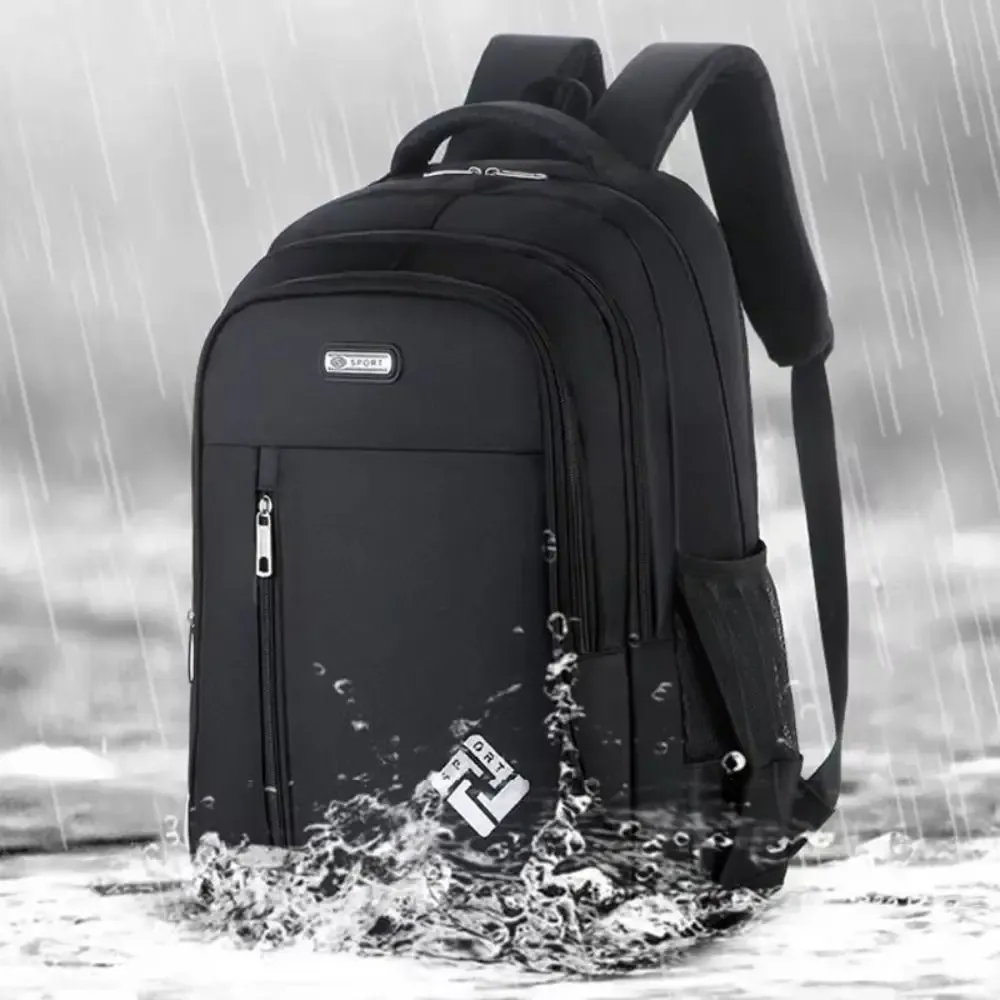 sac à dos multifonctionnel pour ordinateur portable, grande capacité, étanche, décontracté, avec port de chargement usb, résistant à l'usure
