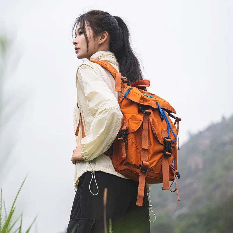 sac à dos de voyage à la mode pour femmes et hommes, randonnée en plein air, escalade, sac d'exploration multifonctionnel, sacs de camping pour adolescents
