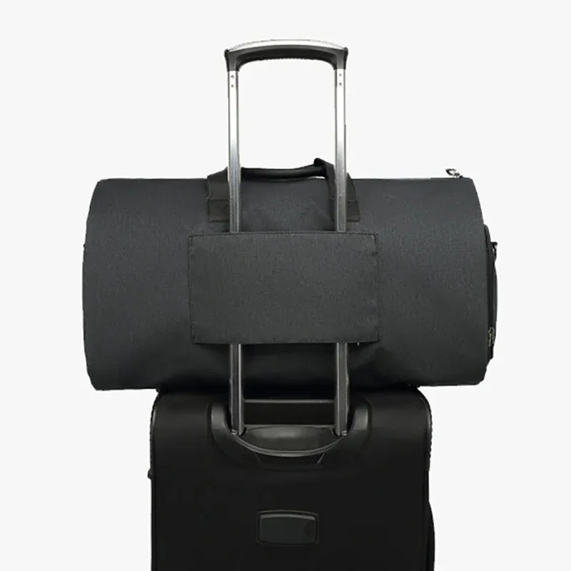 sac de voyage d'affaires pour hommes, sac de vêtement oxford étanche, sacs à bandoulière de grande capacité, rangement de bagages multi-poches