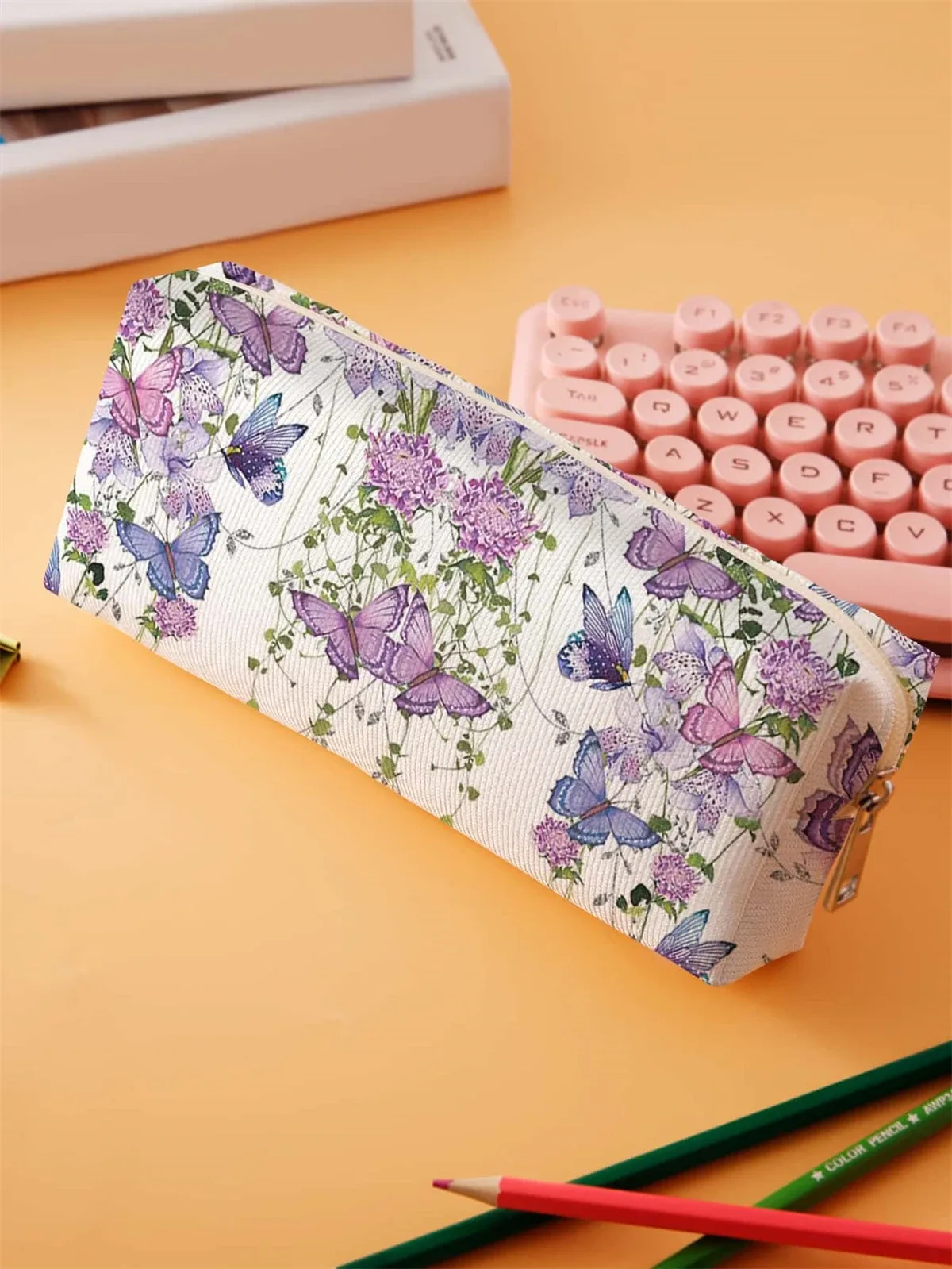 petite trousse à crayons, trousse à crayons de grande capacité, sac de rangement de papeterie multifonctionnel, fournitures d'organisation scolaire pour étudiants