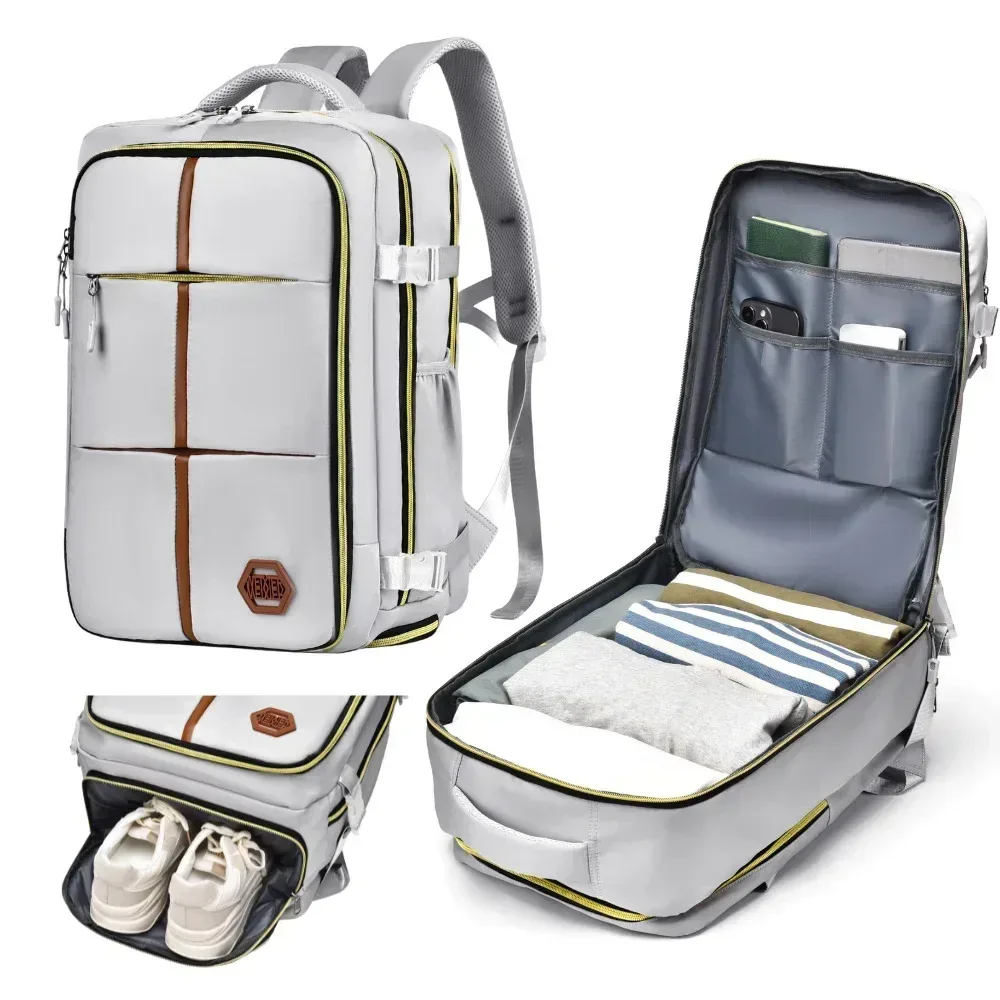 Sac à dos de voyage de grande capacité pour hommes et femmes, sac d'école à la mode, sac multifonctionnel pour toutes les occasions, nouveau, 2024