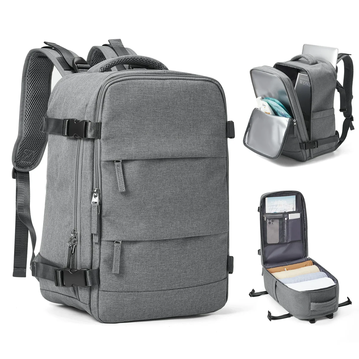 sac à dos de voyage pour courte distance, avion ryanair, sac de cabine, 40x20x25, loisirs, école, ordinateur portable, bagage à main, femmes, hommes