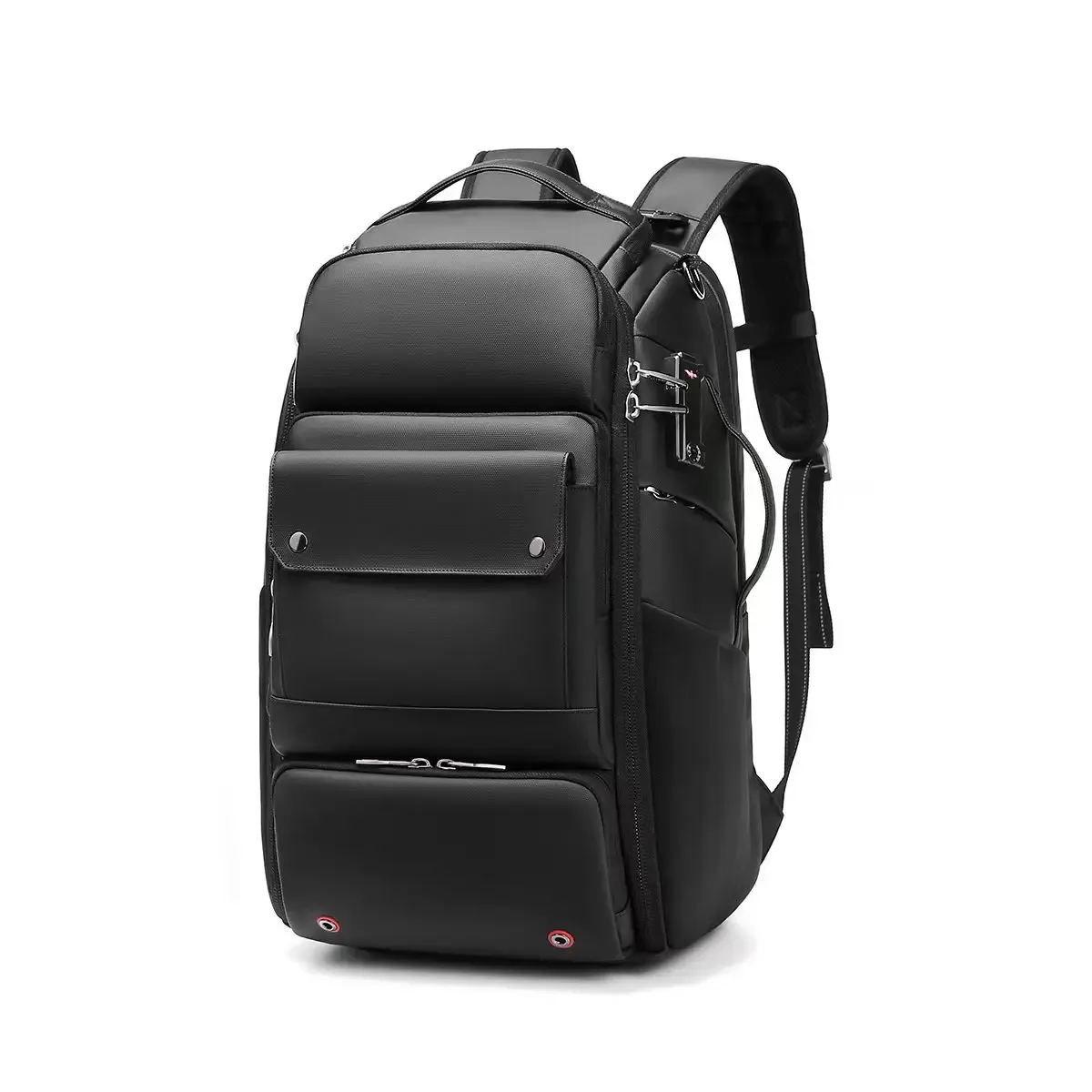 sac à dos professionnel pour appareil photo reflex numérique pour hommes, avec support pour trépied, détachable en sac à dos antivol de 40 l pour ordinateur portable de 17 pouces