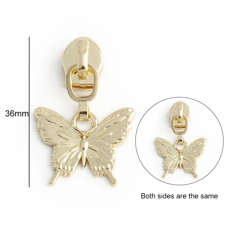5/10/20 pièces en forme d'abeille 5 #   têtes de fermeture éclair pour fermetures éclair en nylon, tirettes de fermeture éclair pour sacs, vêtements, bagages, kit de réparation, accessoires de couture diy