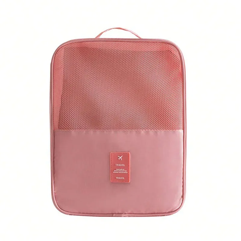 nouvelle sacoche de voyage pour chaussures, sac de rangement en maille respirante lavée, pour plusieurs paires de chaussures, boîte à chaussures portable pour voyages d'affaires