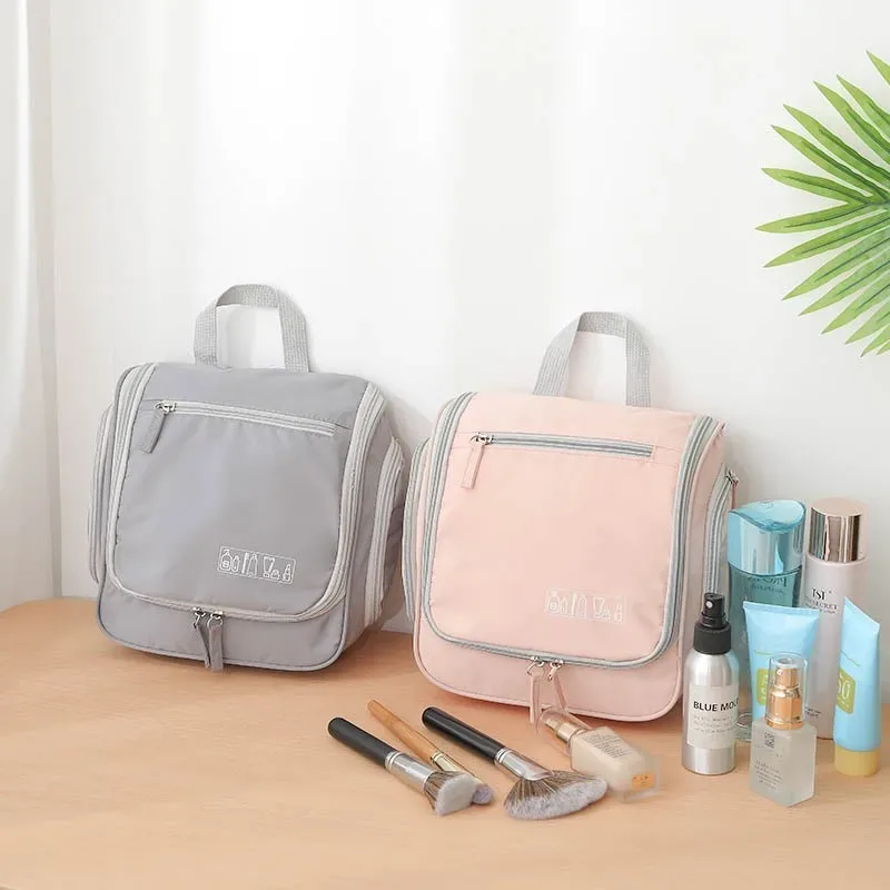 sac à cosmétiques de voyage couleurs acidulées, trousse de toilette suspendue, kit de sacs de rangement pour hommes, nécessaire de lavage étanche, sac de maquillage pour femmes, organisateur