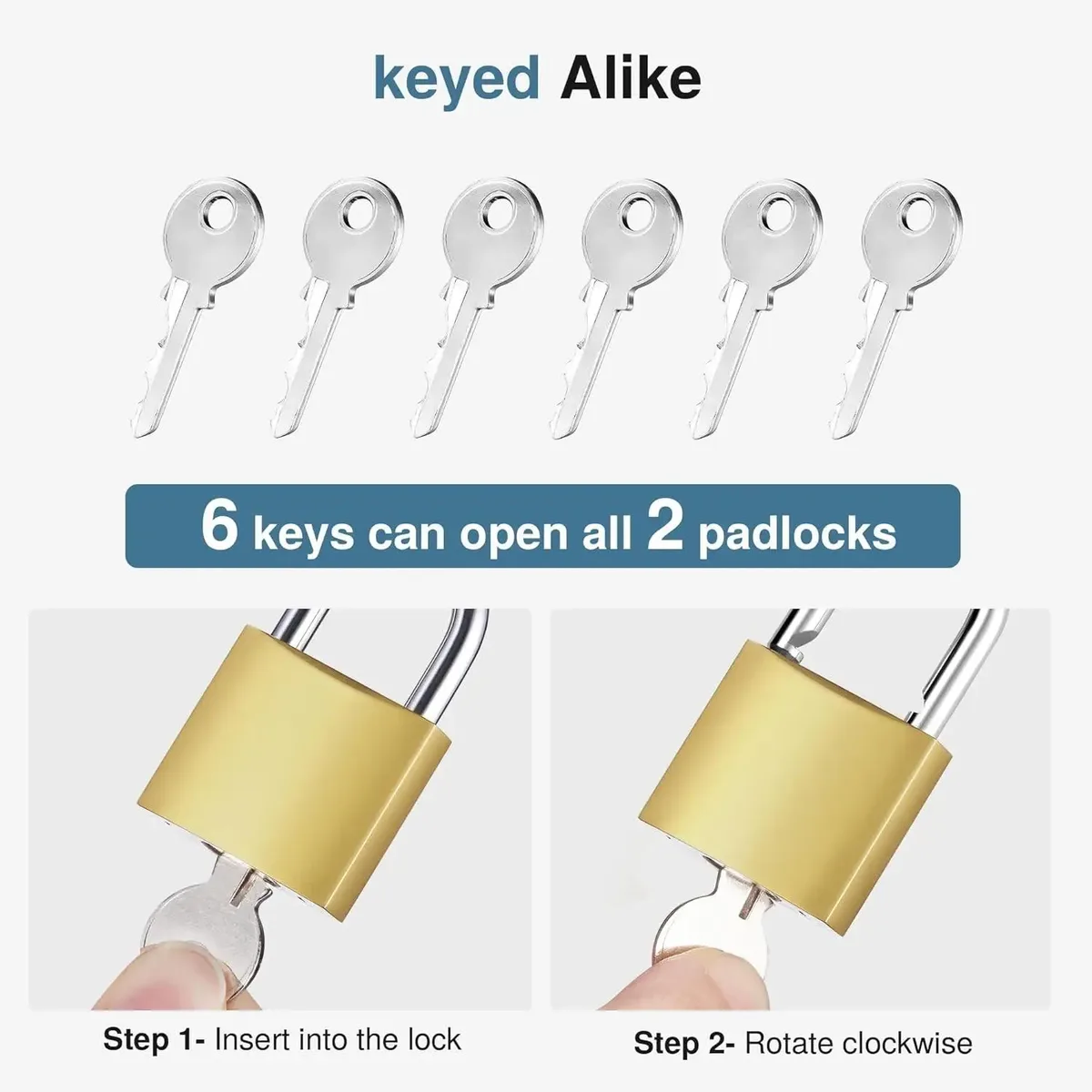 petits cadenas à clé étanches, 2 pièces, serrures de sécurité en métal de 33 mm pour sacs de voyage, sacs à dos et casiers