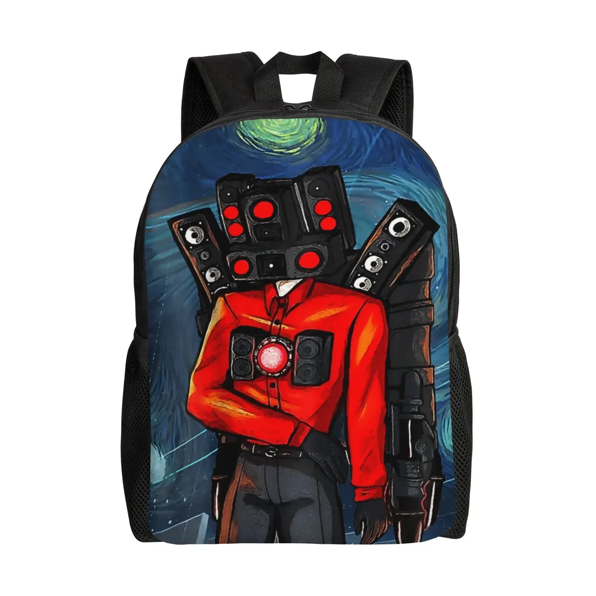 sac à dos titan speakerman pour hommes, femmes, adolescents, lycéens, travail, collège, avec poche, skibidi toilet