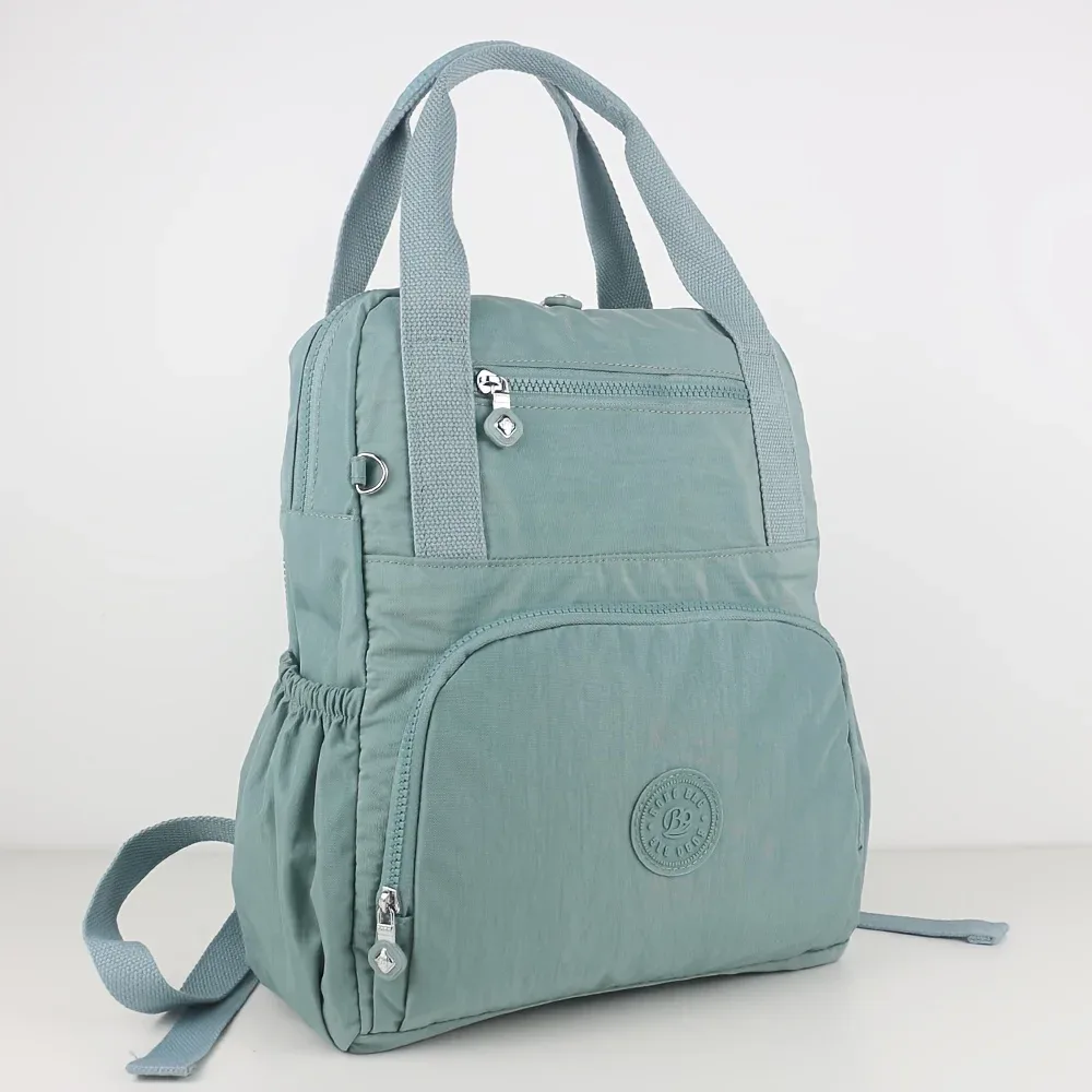 sac à dos femme, sac à dos de voyage, cartable d'école, grande capacité et poches multiples, matière nylon.