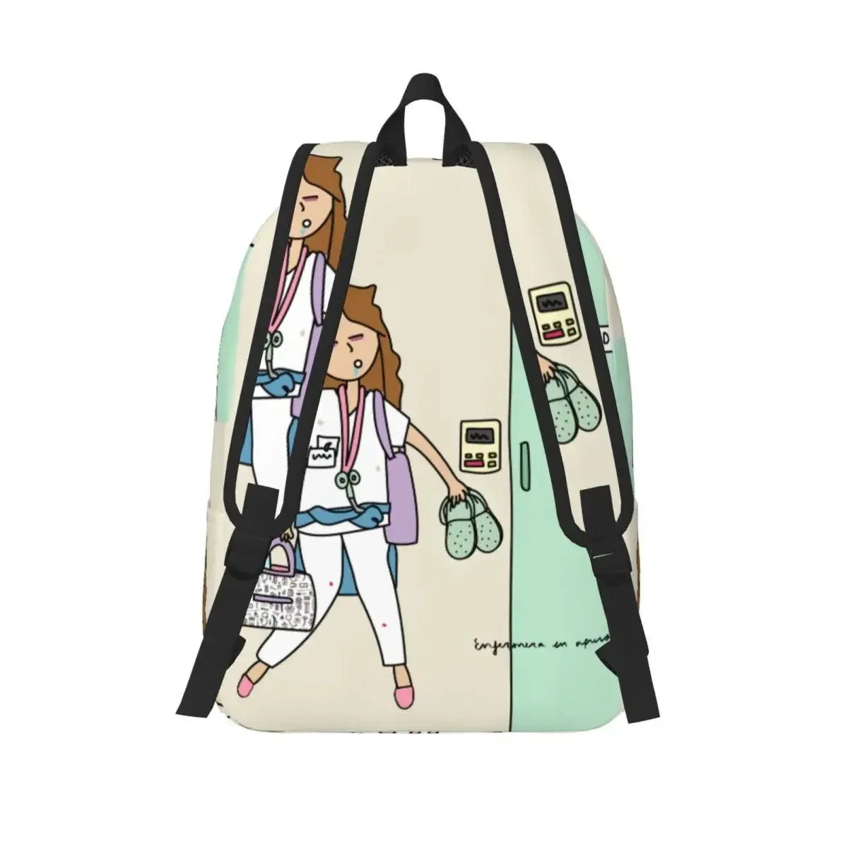 sac à dos léger pour infirmière et médecin, sac à dos cool pour lycée, sac à dos pour ordinateur portable, sac lancé, 1 sac à dos