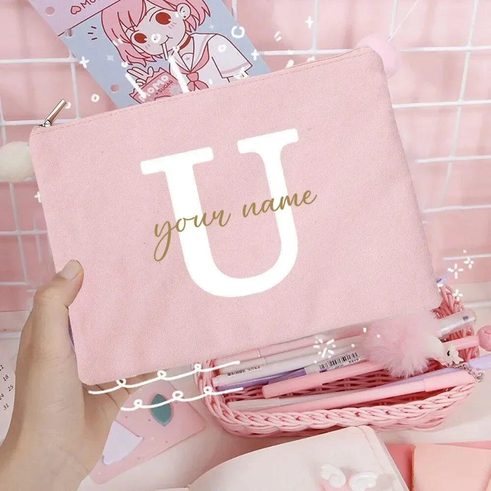 sacs cosmétiques personnalisés avec nom pour demoiselles d'honneur, trousse de maquillage pour filles, trousse de toilette de voyage, cadeaux de mariage et d'anniversaire pour elle