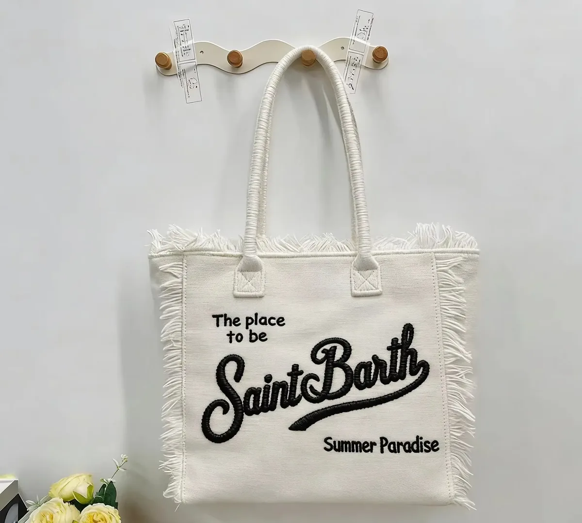 sac fourre-tout à bandoulière grande capacité tendance, design enveloppe, en toile, sans marque, élément populaire