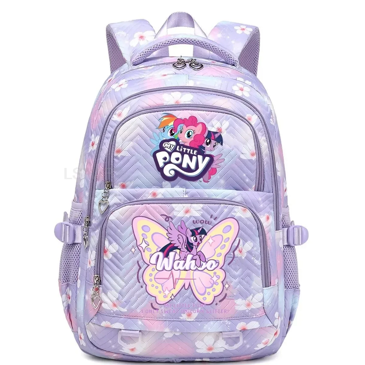 sacs d'école my little pony pour filles et garçons, sacs à dos pour étudiants et adolescents, sac à dos pour ordinateur portable, cadeau d'anniversaire, sacs à dos décontractés à carreaux pour femmes, pour les voyages