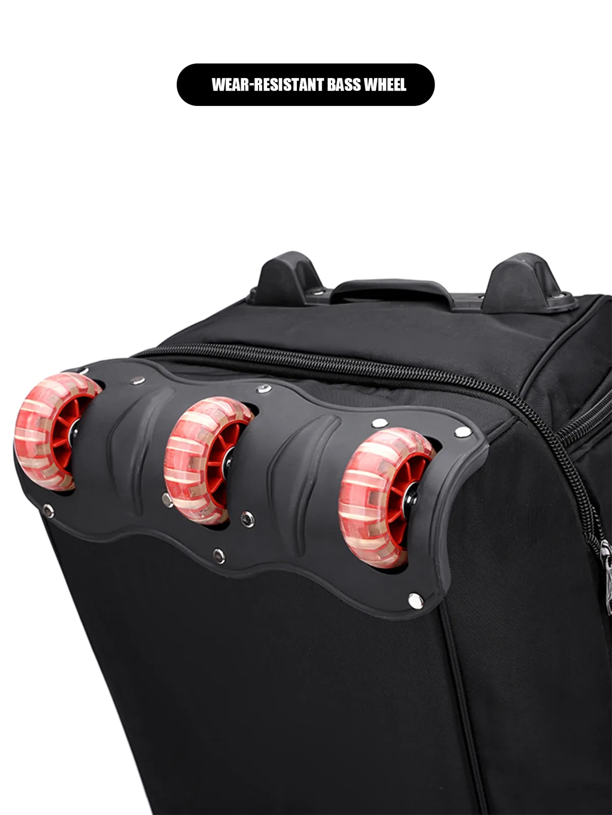 sac de voyage à roulettes multifonctionnel, sac d'embarquement d'affaires de grande capacité pour hommes et femmes, sac à bagages pour courte distance, portable