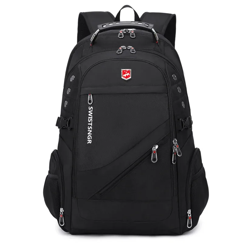 sacs à dos de voyage imperméables pour hommes, sac d'école antivol, sac à dos pour ordinateur portable de 20 pouces, mochila haute capacité