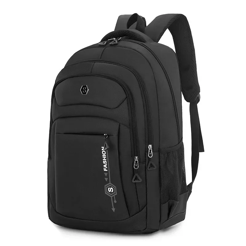 sac à dos de grande capacité pour hommes, adapté au collège, au lycée, au collège, aux voyages courts, sacs à double épaule épais