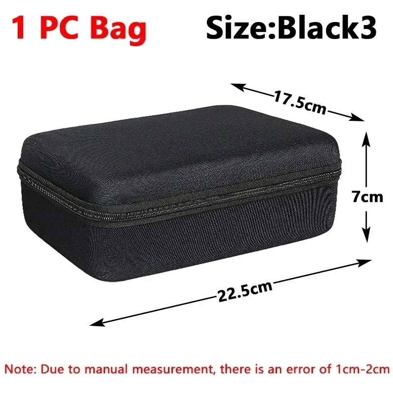 boîte de rangement eva, petit sac de voyage à fermeture éclair, étui de protection portable, sac à outils pour l'extérieur et l'intérieur, organisateur d'accessoires