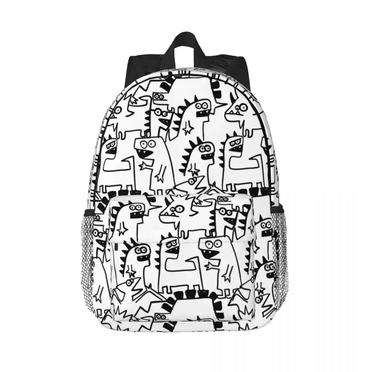 sac à dos de voyage à motif de dinosaures mignons pour hommes et femmes, cartable d'ordinateur pour l'école, sac à dos pour étudiants