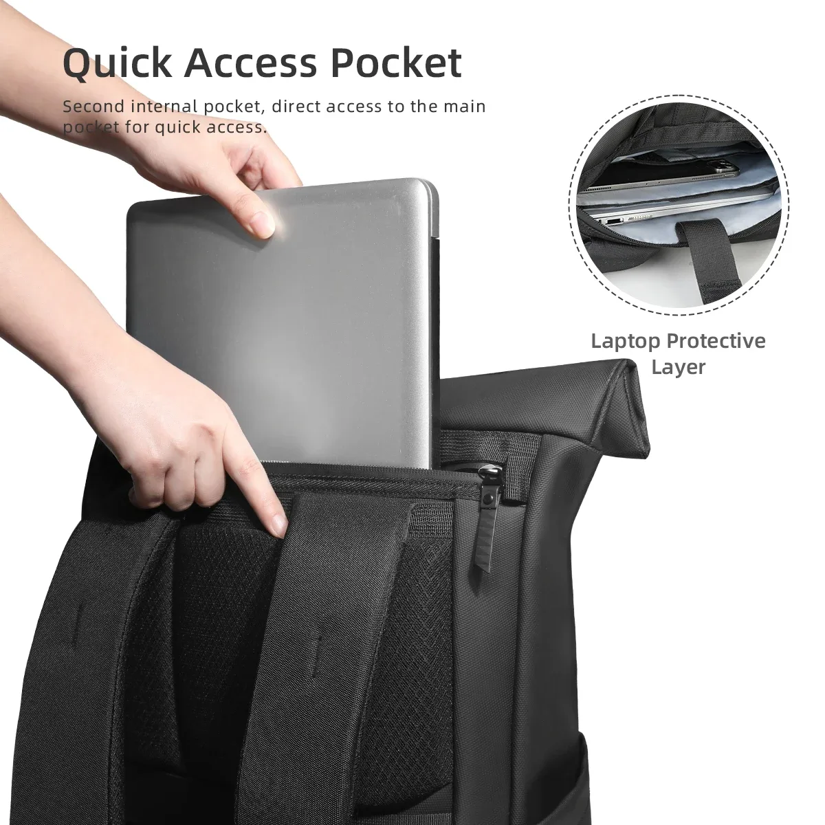 heroic knight sac à dos pour ordinateur portable à roulettes avec compartiment extensible et résistant à l'eau pour homme sac à dos élégant pour voyage décontracté