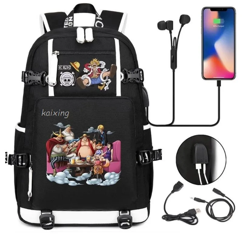 sac à dos brave one piece imprimé, sac à dos camouflage, sac à dos de grande capacité, sac de voyage, sacs d'école décontractés pour adolescents, pour cadeau