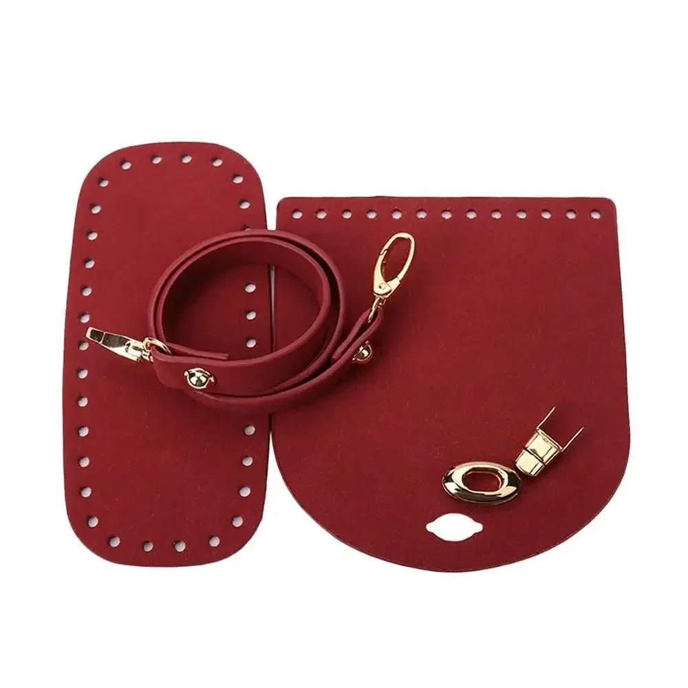 sac à main astronomique en cuir pu, sangle initiée, ensemble tissé pour bricolage, accessoires de sac à dos faits à la main, 1 pièce, 3 pièces