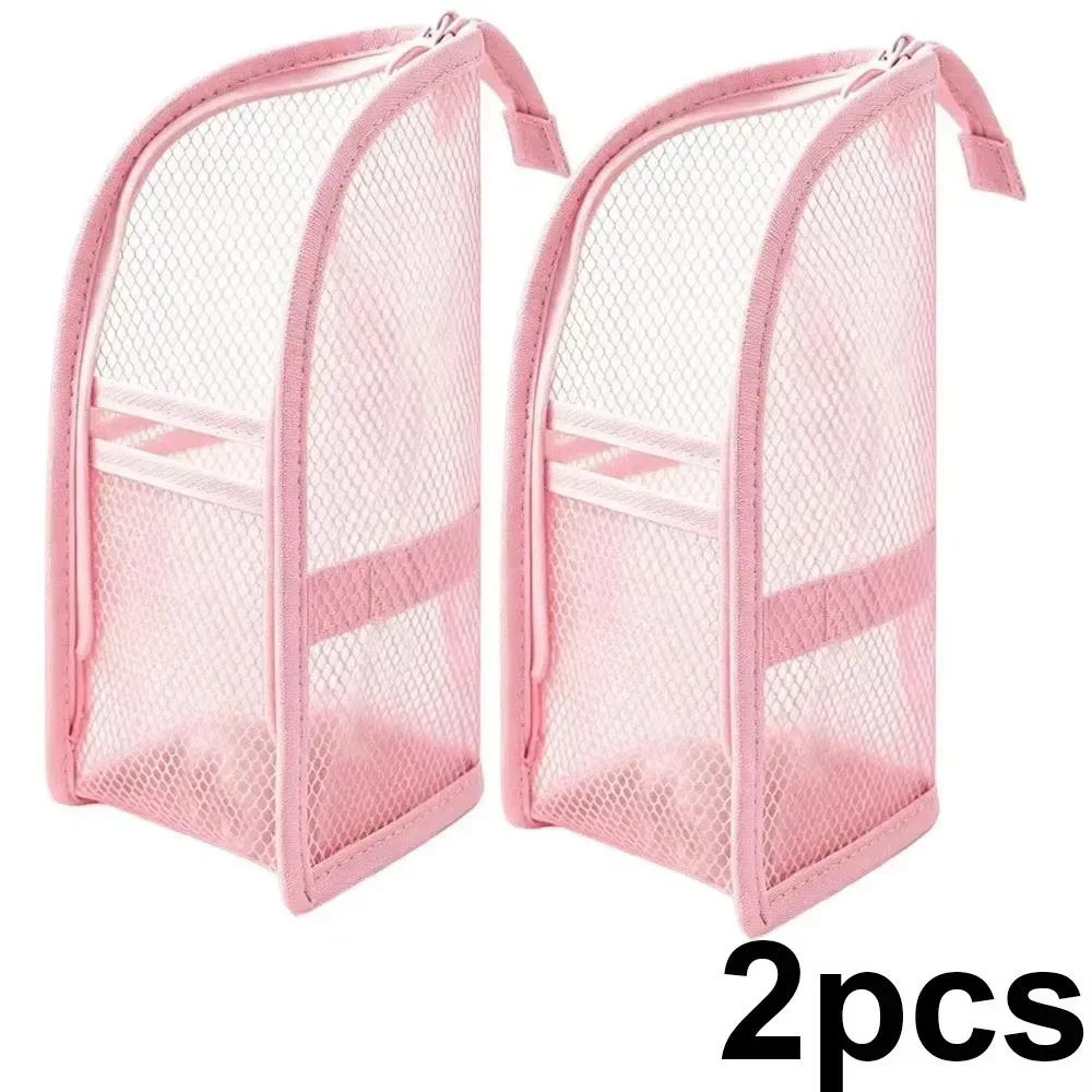 trousse de toilette en maille respirante à séchage rapide, étui à brosse à dents anti-moisissure, organiseur de cosmétiques pour voyage, dortoir universitaire, salle de sport, douche