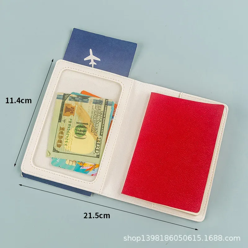 couverture de passeport sur le thème d'anime, porte-documents de voyage tendance pour sac essentiel quotidien, couvertures de passeport