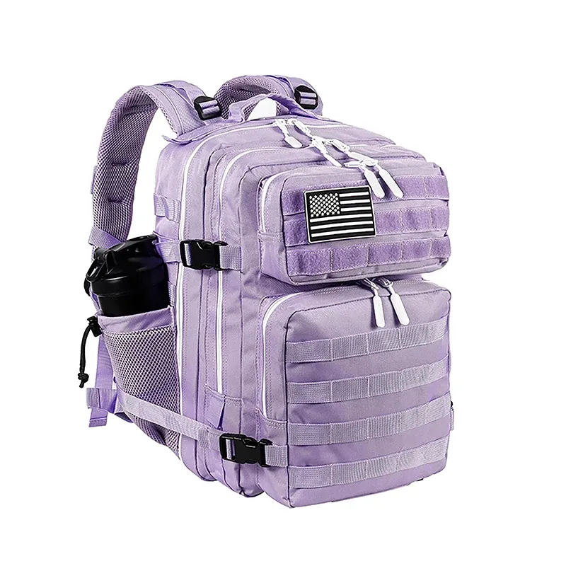 lhi 45l/35l/25l sac à dos tactique pour hommes et femmes étanche athlète salle de sport sac de plein air voyage randonnée sac à dos avec porte-bouteille