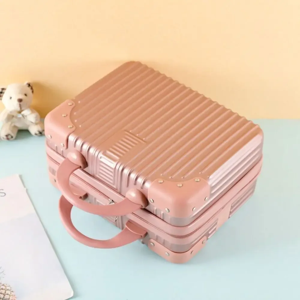 ventes flash : valise de voyage 14 pouces, mini trousse de maquillage de voyage, organisateur, valise à main pour femmes