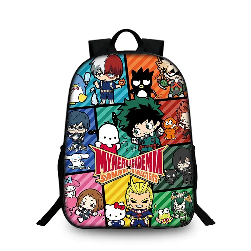 sac à dos my hero academy pour élèves du primaire et du secondaire