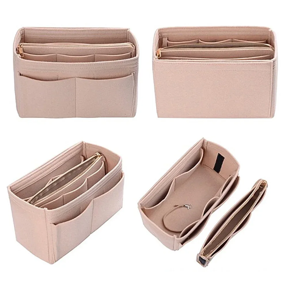 trousse de maquillage de marque, sac à main de voyage, sac à cosmétiques portable, adapté à divers sacs de rangement fonctionnels