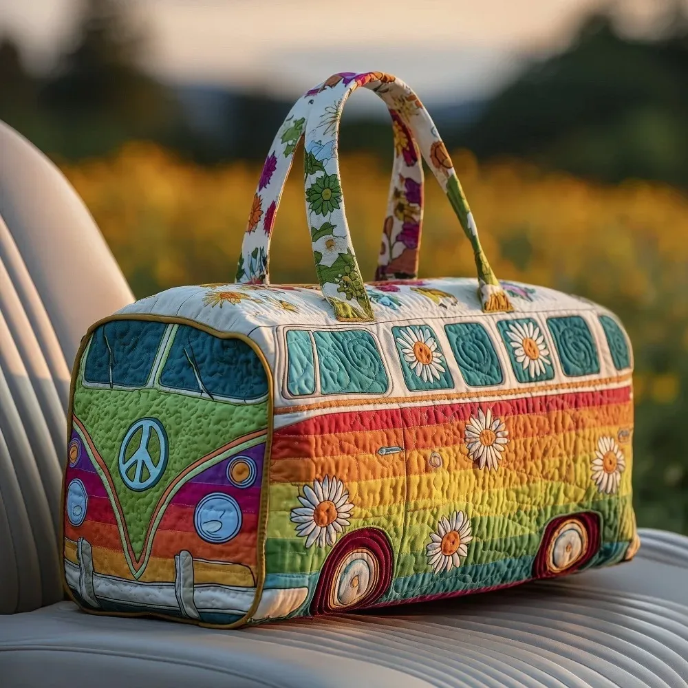sac de voyage matelassé 3d grande capacité, imperméable, pour courts séjours, sac fourre-tout, sac de sport, camping, randonnée
