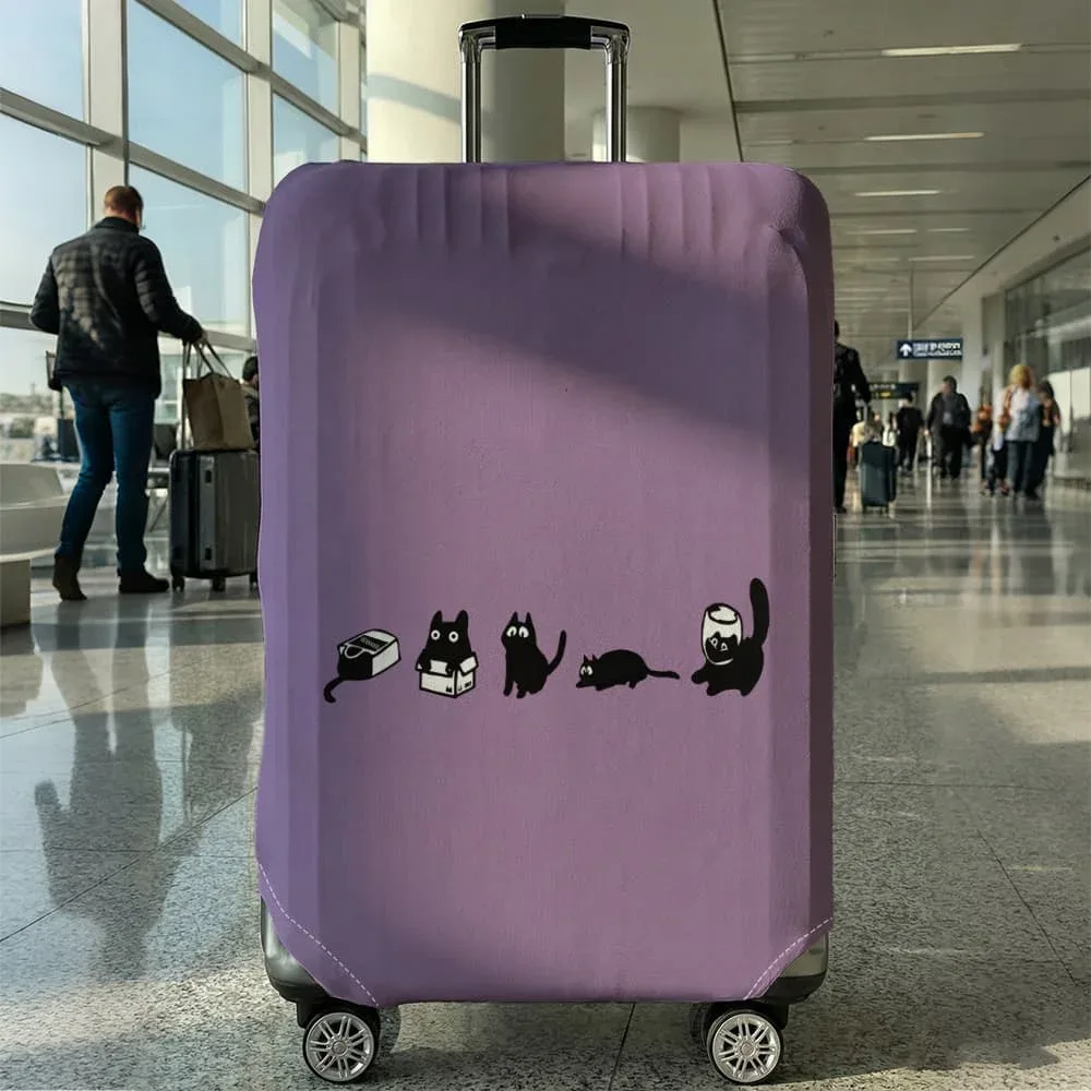 housse de protection pour bagages, élastique, imperméable, anti-poussière, pour valise de 18 à 32 pouces, accessoires de voyage