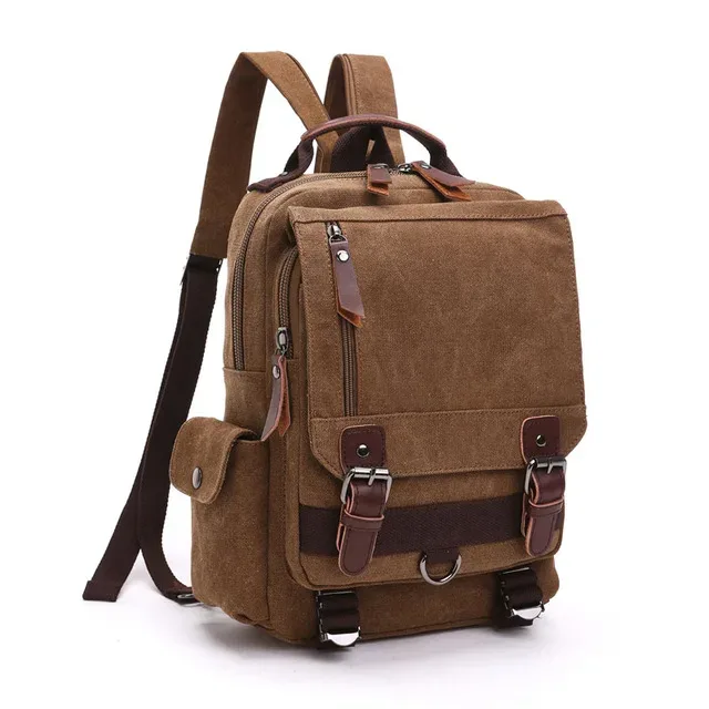 nouveau petit sac à dos en toile pour hommes, sac à dos de voyage multifonctionnel, sac à bandoulière pour femmes, sac à dos pour ordinateur portable, sacs d'école, sac à dos de jour pour femmes