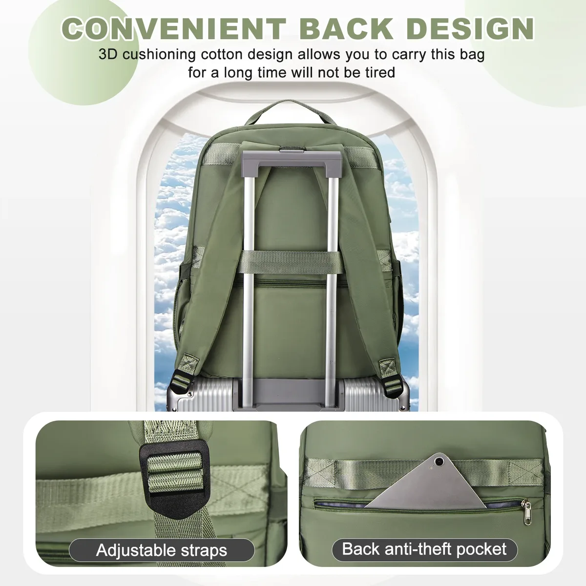 easyjet cabine sac 45x36x20 sac à dos, voyage sac à dos femme ryanair avec avion sac à dos bagage à main ordinateur portable homme sac à dos